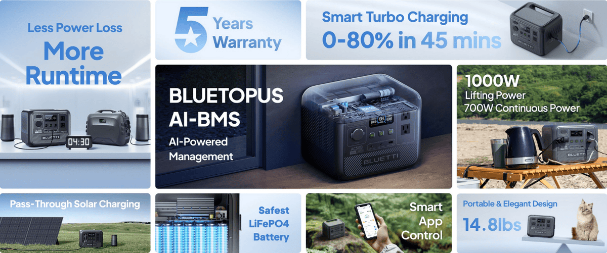 Bluetti AC50B features