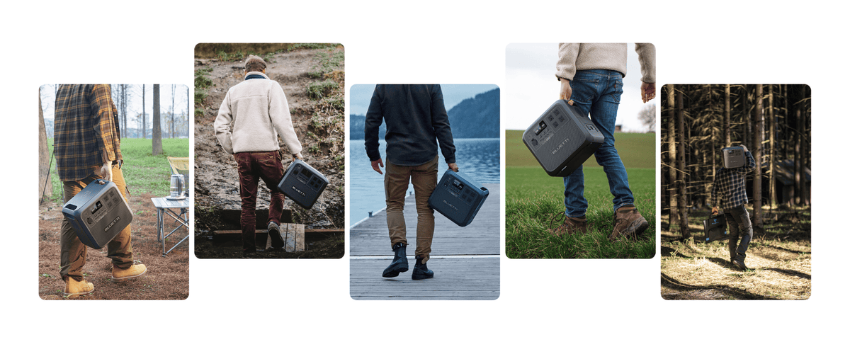 Bluetti AC180 Being Carried