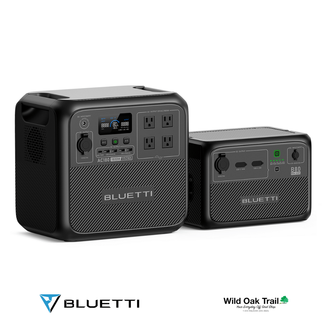 Bluetti AC180 with B80 battery