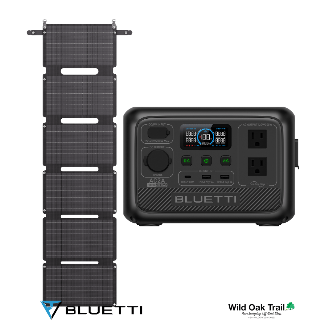 Bluetti AC2A with PV60L