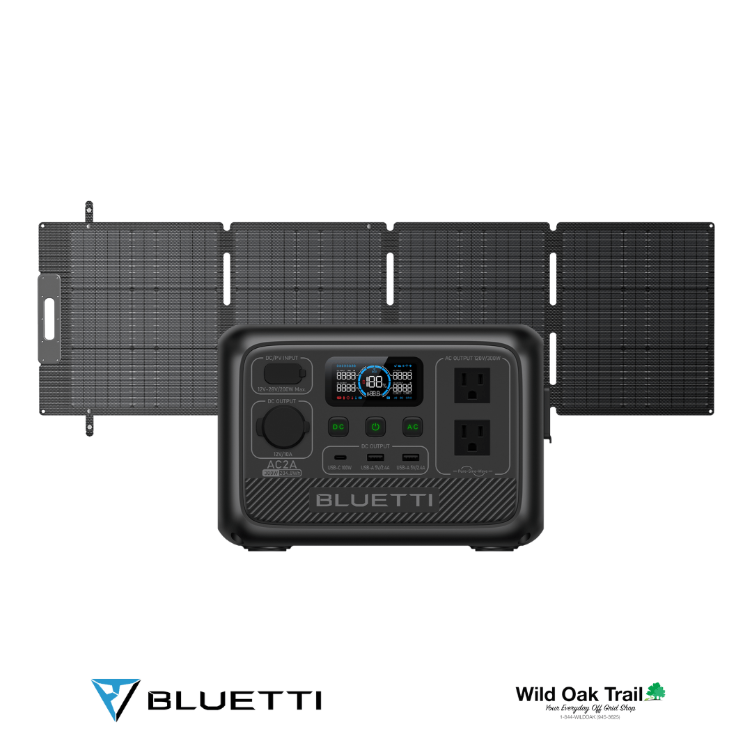Bluetti AC2A with SP200L