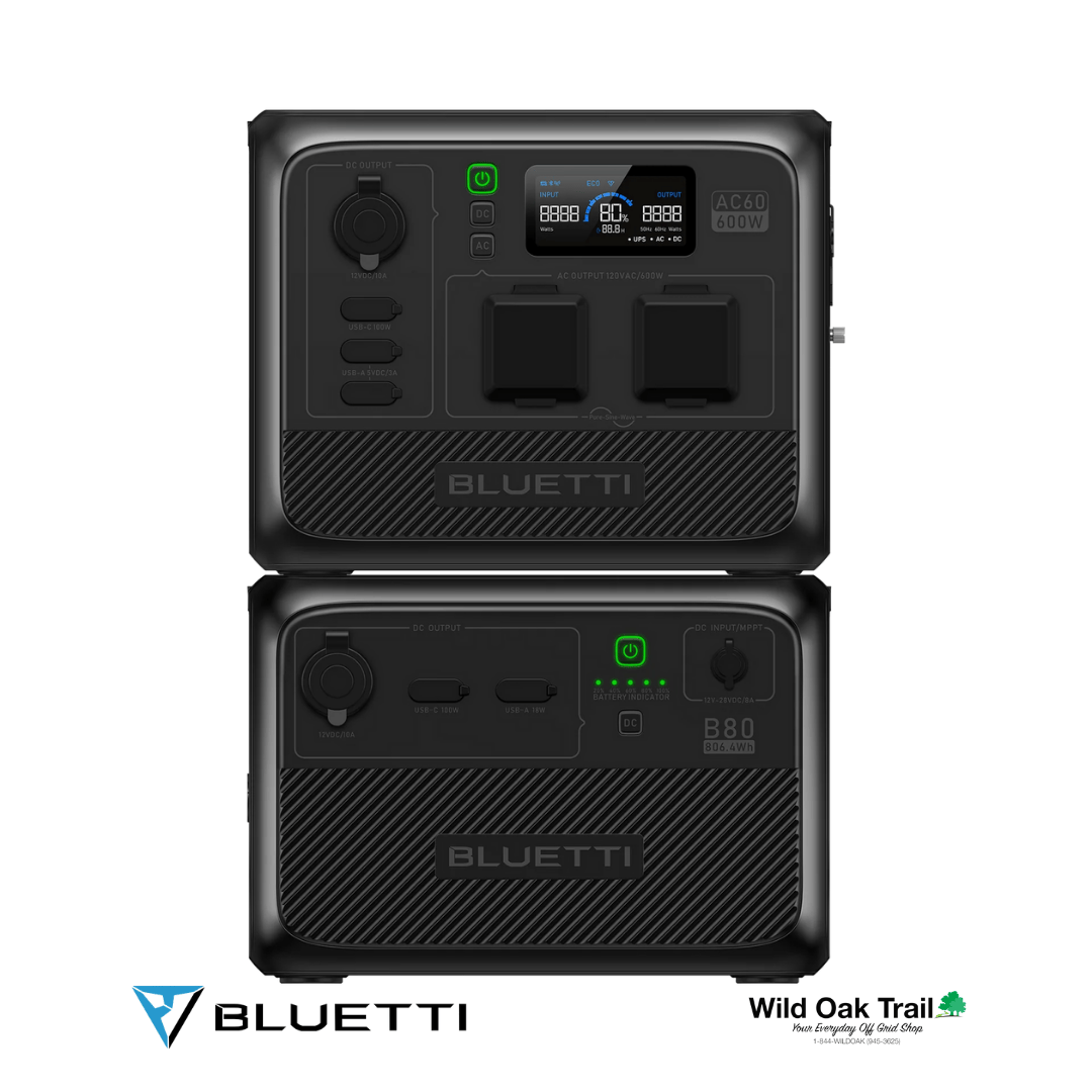 Bluetti AC60 with B80 battery