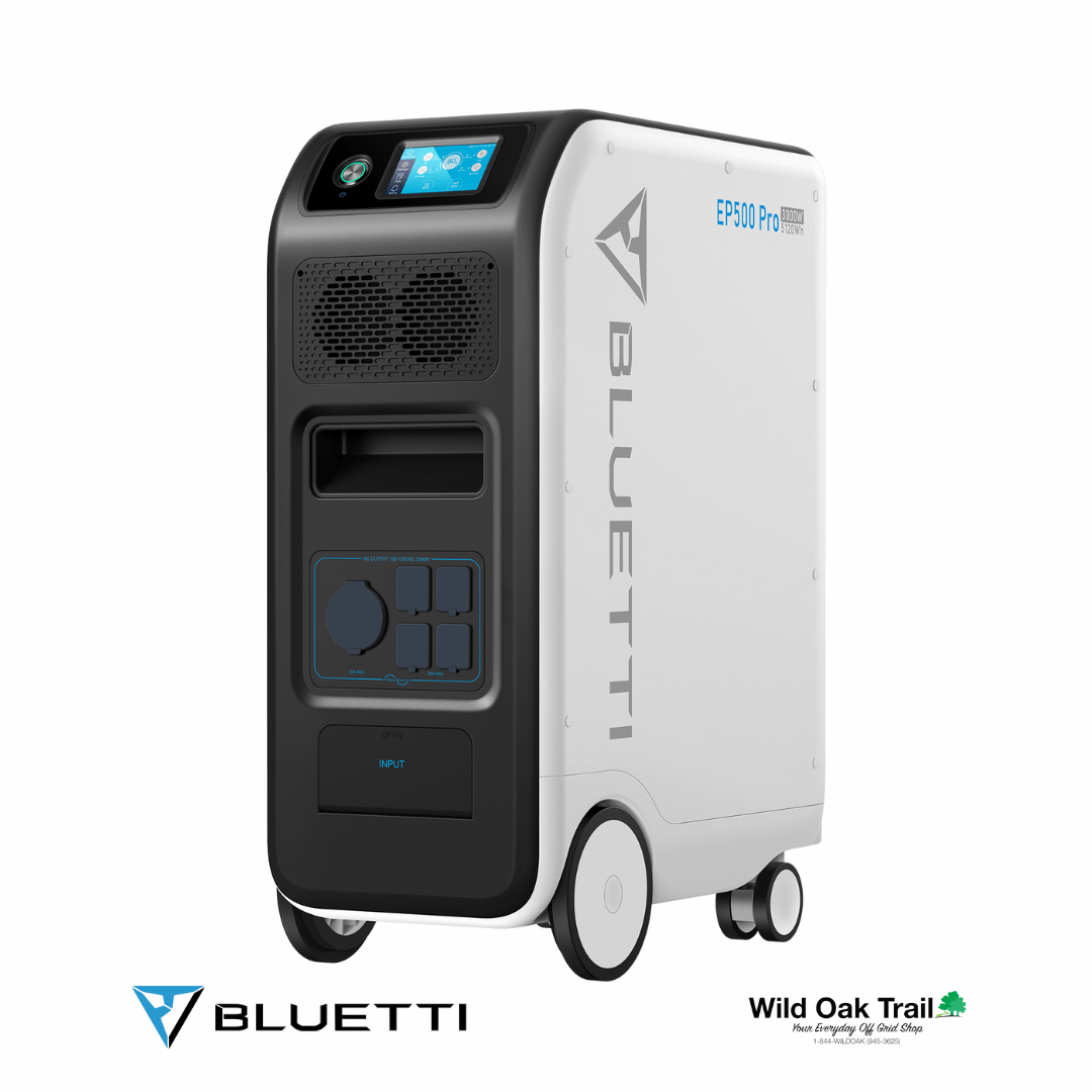 Bluetti EP500 Pro left angled view