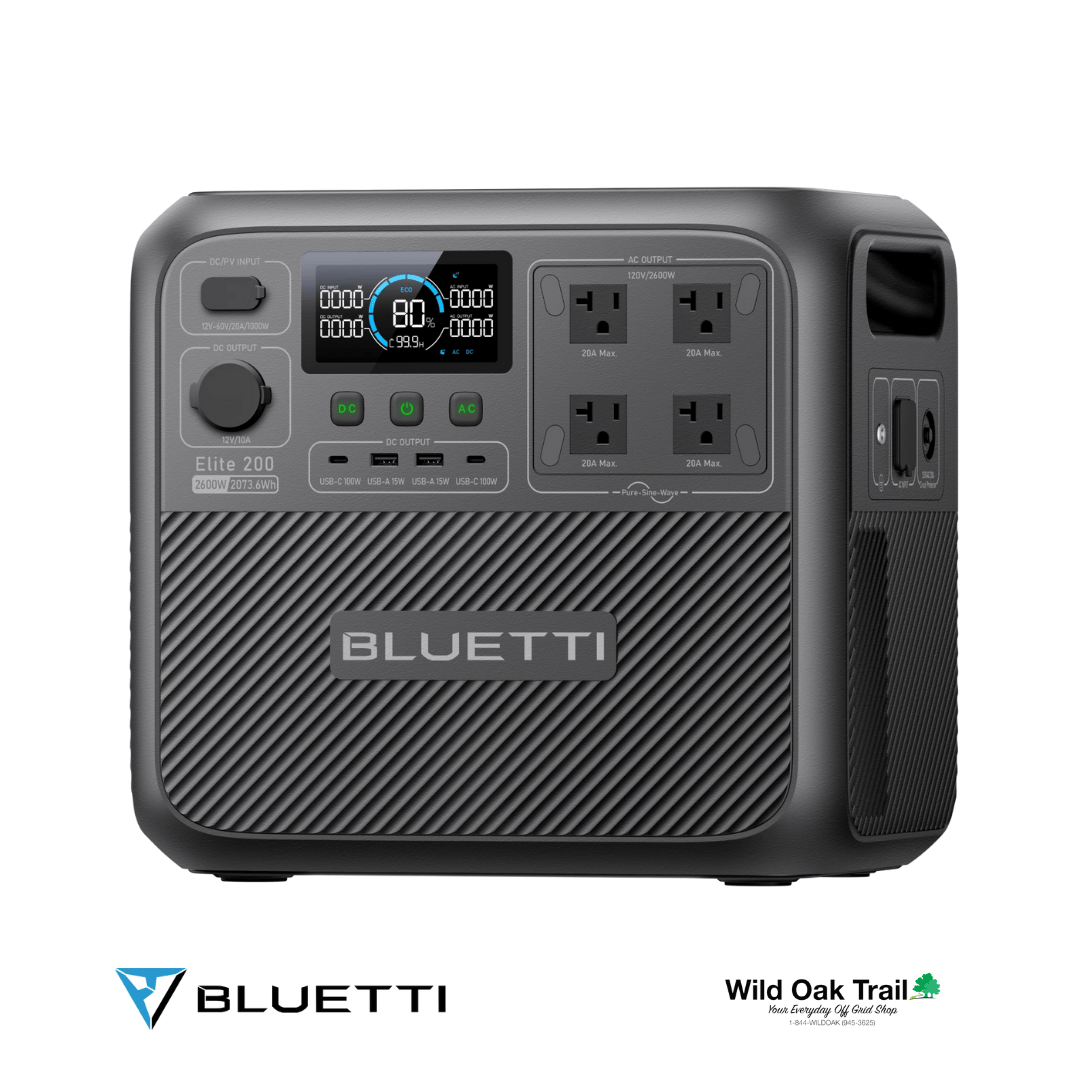 Bluetti Elite 200 V2 Angled View