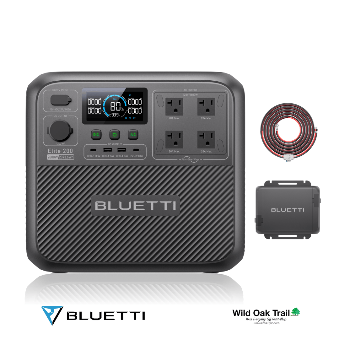Bluetti Elite 200 V2 with charger 1