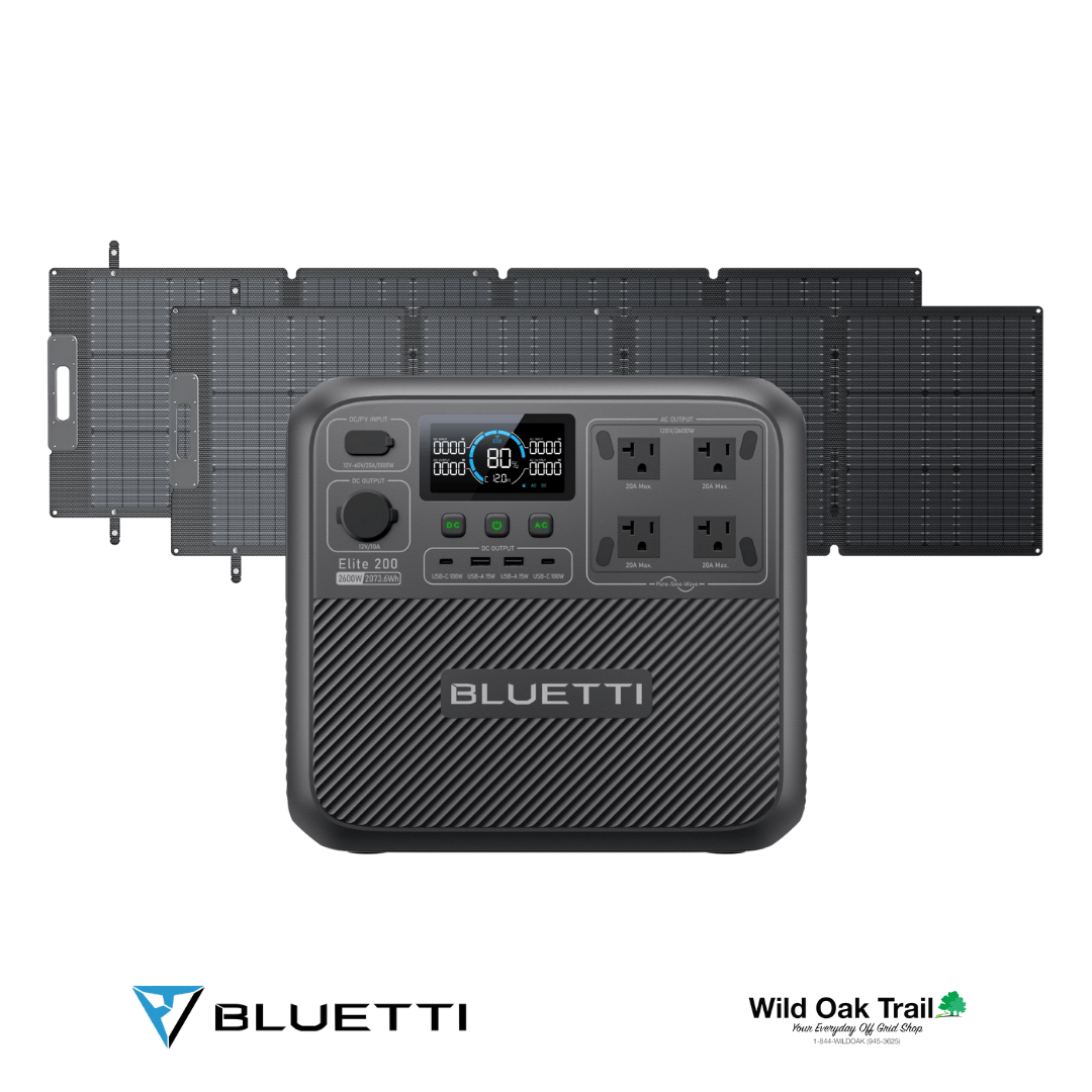 Bluetti Elite 200 V2 - Wild Oak Trail