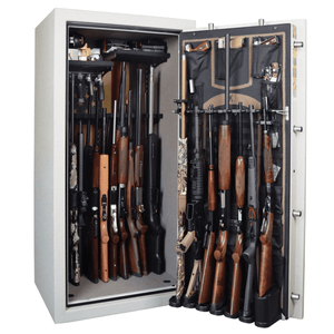 Browning Hunter Series 33-Gun Safe with guns stored inside