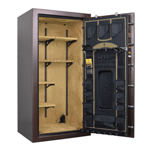 Browning Rawhide Series 33-Gun Safe opened