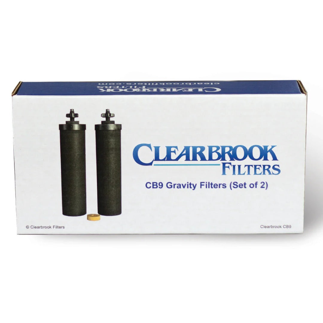 CB9 9 Inch Gravity Filter - Set of two