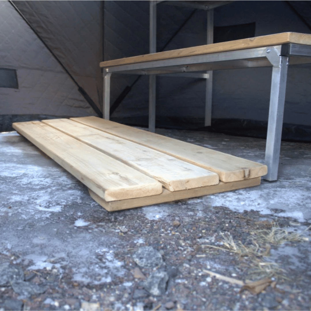 Picture of Cedar Flooring for Sauna Tent