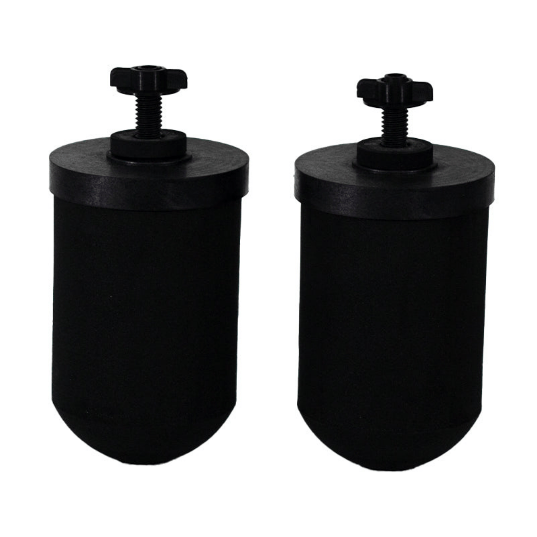 Clearbrook CB5 5 Inch Gravity Filter side by side