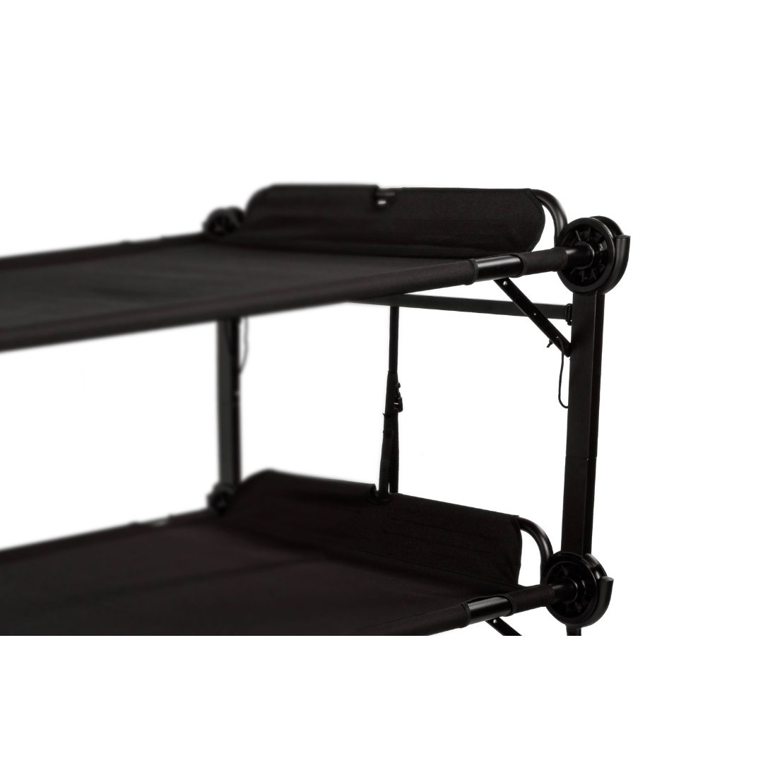 Disc-O-Bed 2XL Portable Cot System close up side view