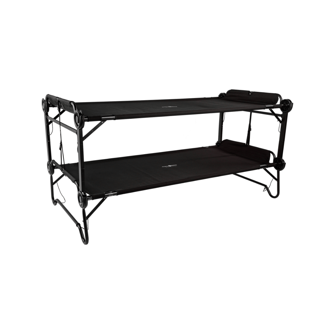 Disc-O-Bed 2XL Portable Cot System side view