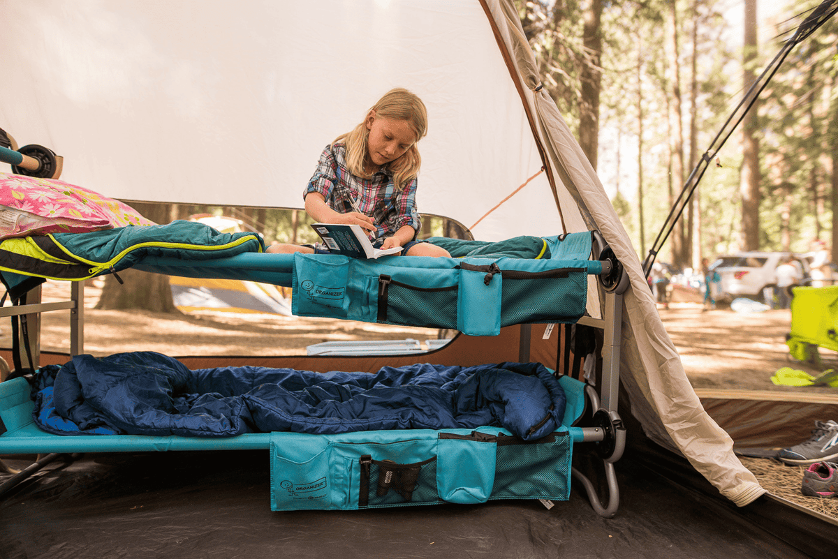 Disc-O-Bed Kid-O-Bunk Side Organizer outdoor use