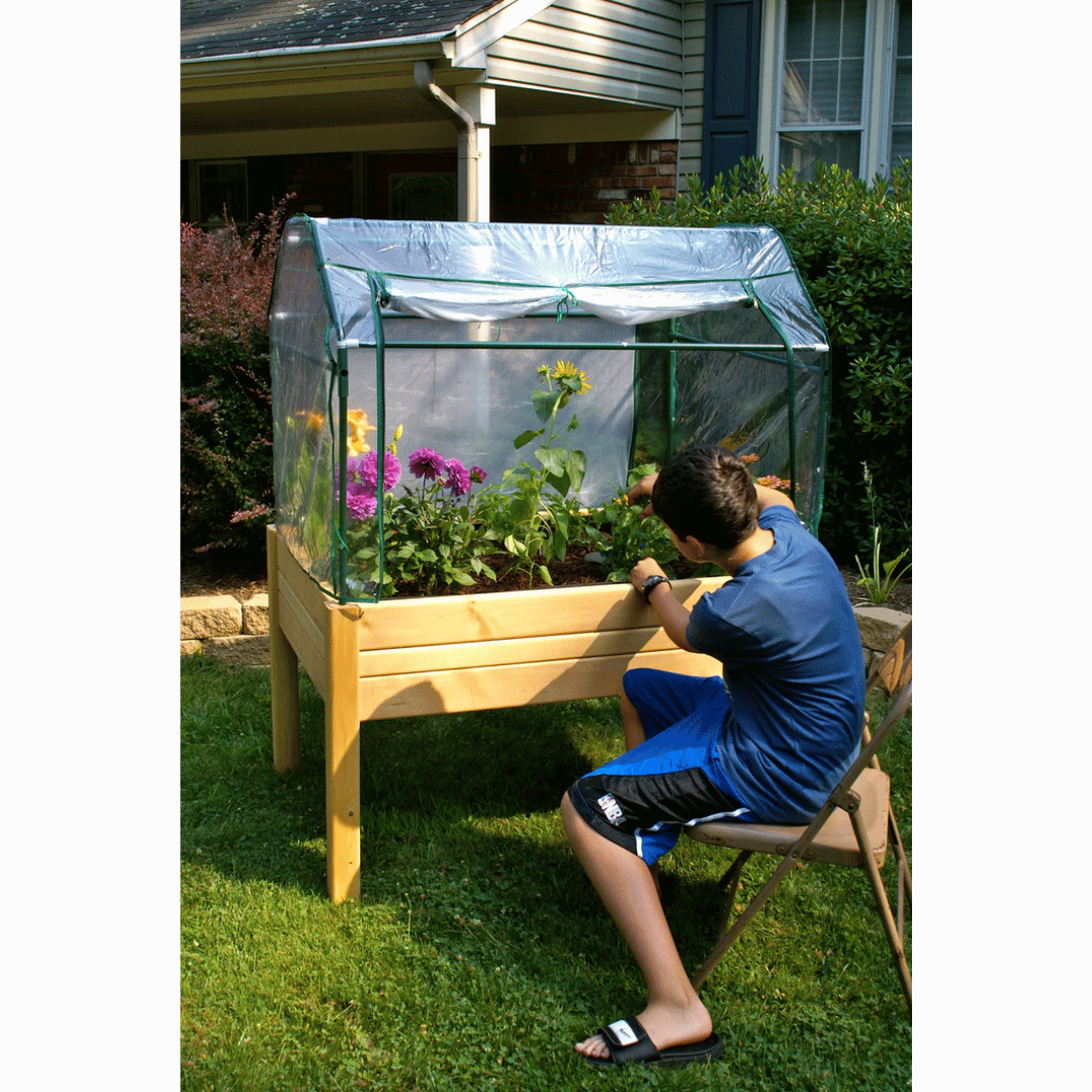 EDEN Raised Garden Table Outdoors