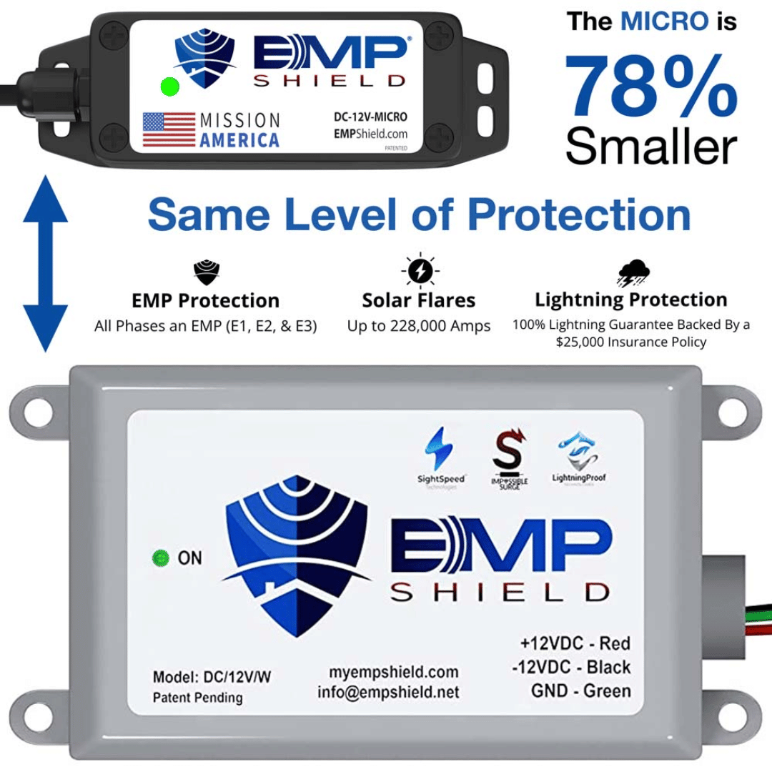 Picture of EMP Shield Micro – EMP &amp; Lightning Protection for Vehicles (DC-12V-MICRO) Feattures