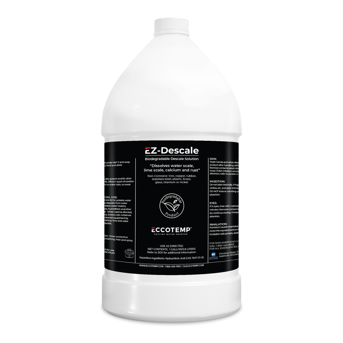 Picture of Eccotemp EZ-Flush System Descaler Solution 1 Gal.