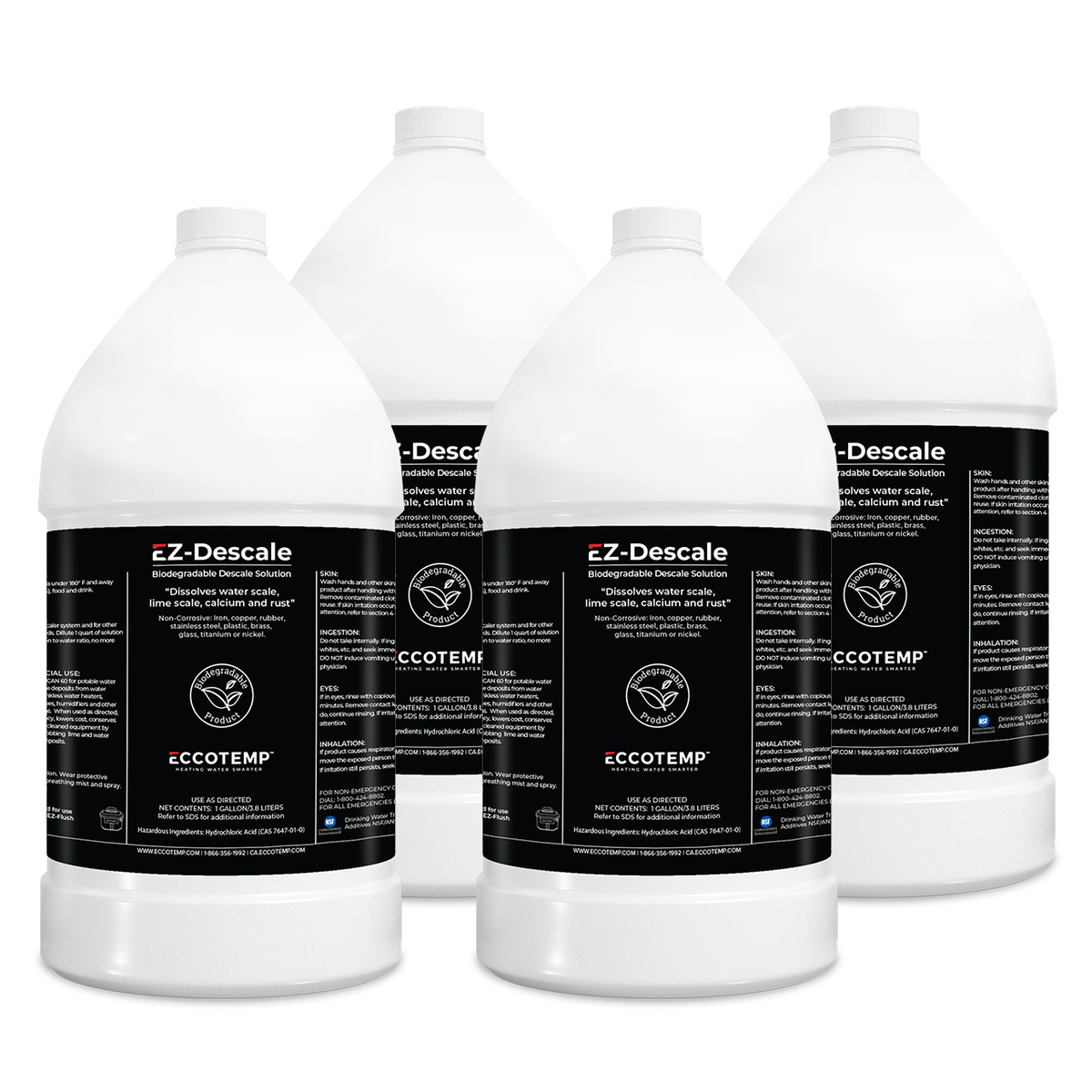 Picture of Eccotemp EZ-Flush System Descaler Solution 1 Gal. 4 pieces