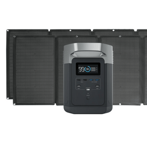 Picture of EcoFlow DELTA 1300 with 2x 160W Portable Solar Panel