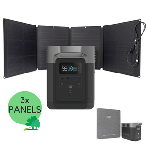Picture of EcoFlow DELTA 1300 + 3x 110W Solar Panel