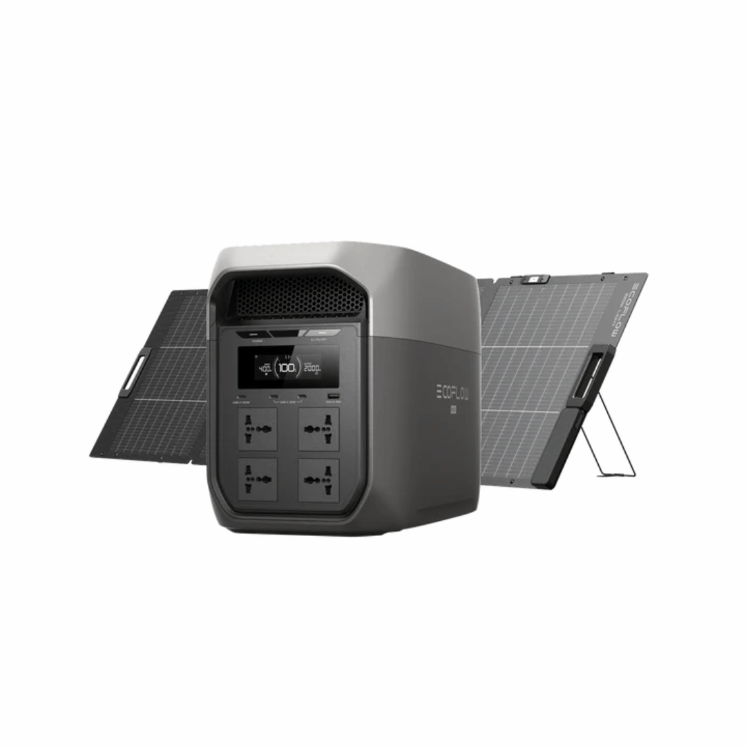 EcoFlow DELTA 3 Max Portable Power Station with 220w solar panel