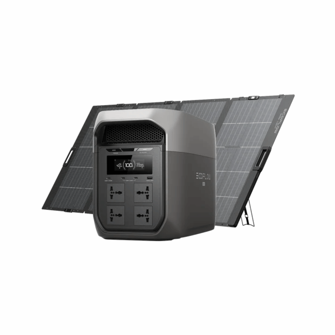 EcoFlow DELTA 3 Max Portable Power Station with 400w solar panel