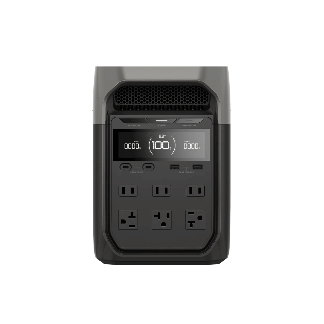 EcoFlow DELTA 3 Portable Power Station -  Front