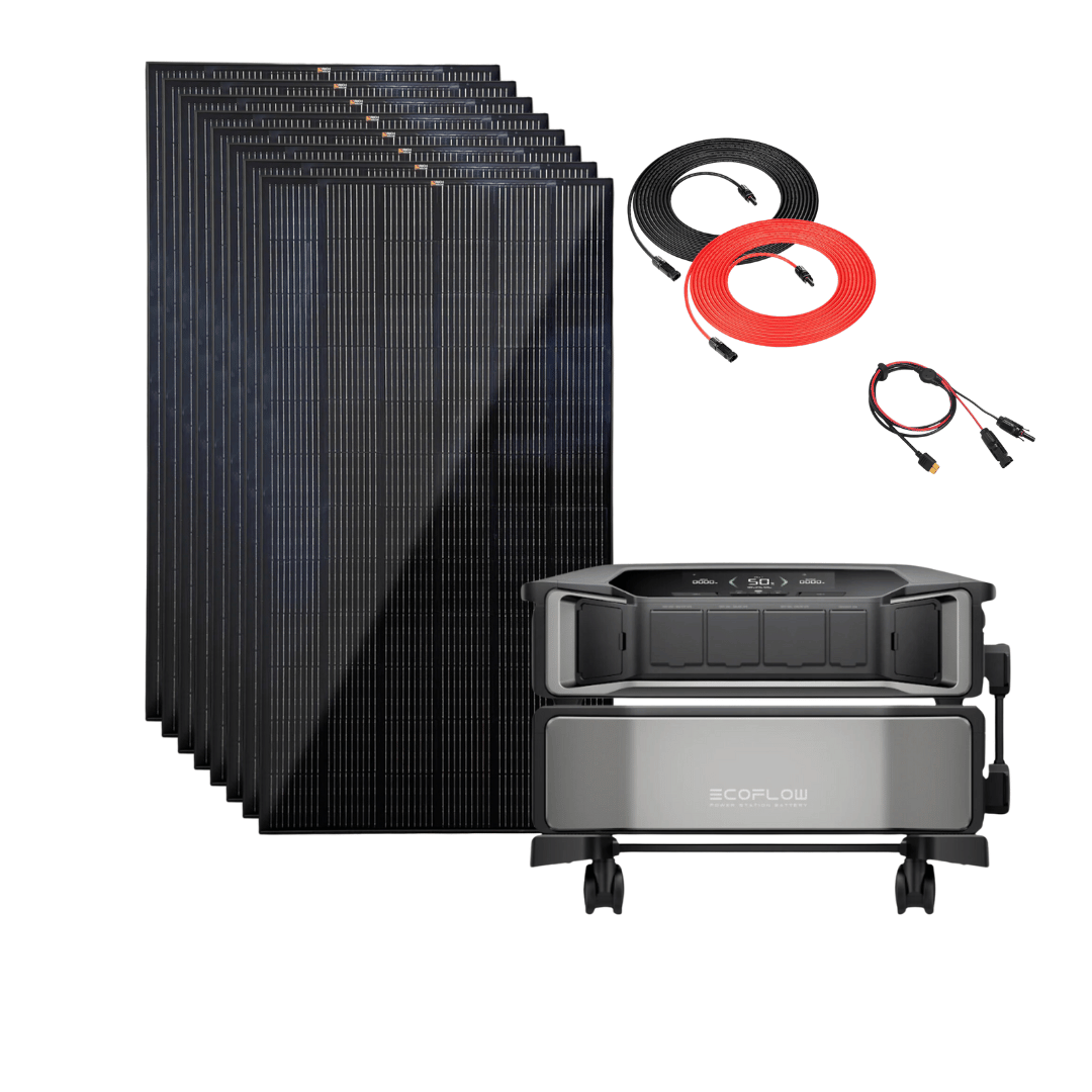 Picture of EcoFlow Delta Pro Ultra with 1 battery and 8 400W Panel Bundle