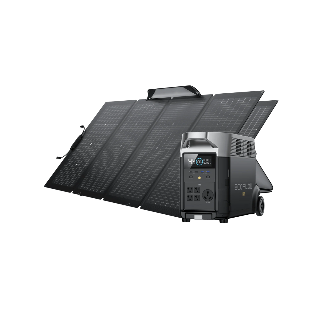 Picture of EcoFlow DELTA pro with 2 220W Solar Panel Bundle