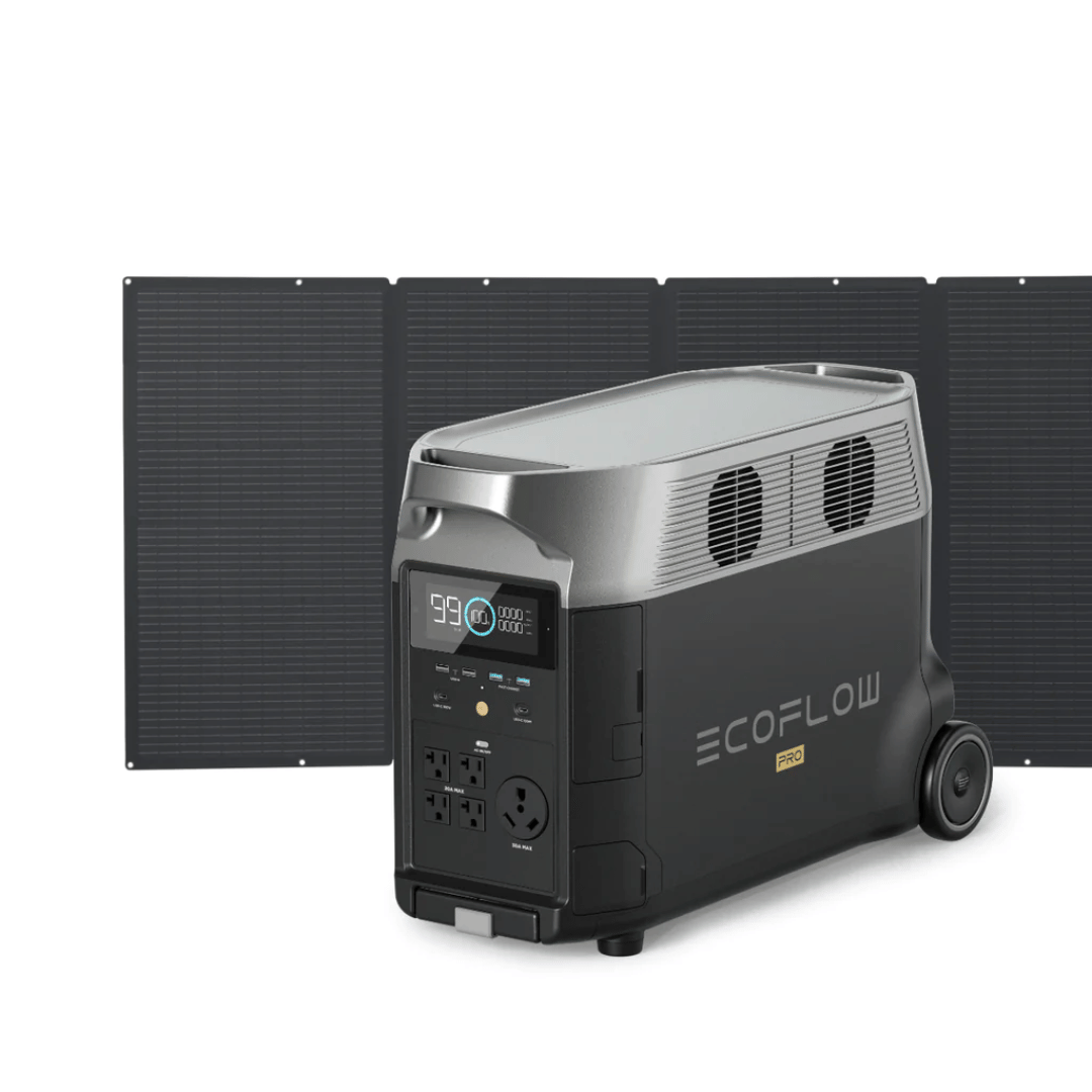 Picture of EcoFlow DELTA pro with 1 400W Solar Panel Bundle