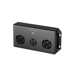 EcoFlow 50 Amp Hub angled view