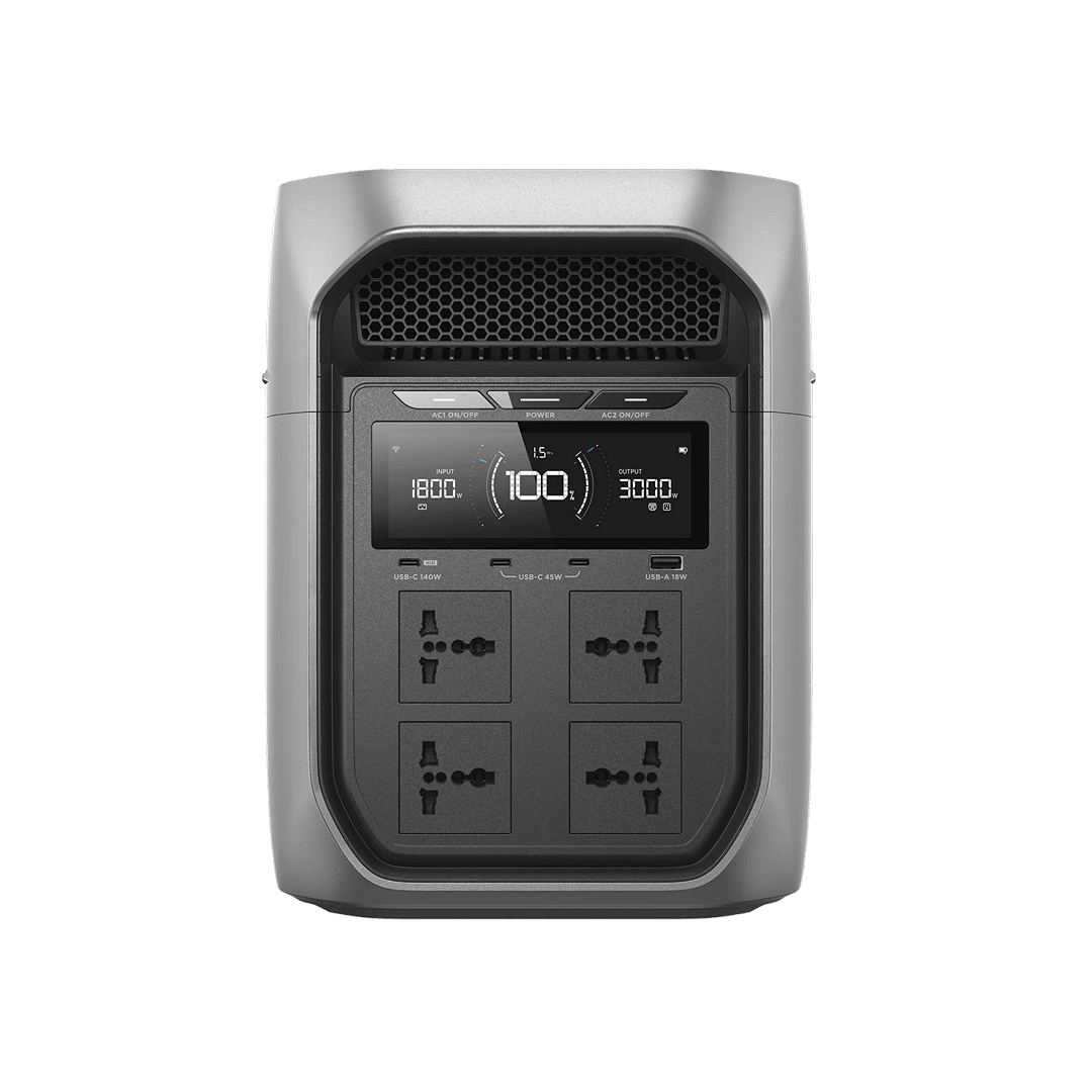 EcoFlow DELTA 3 Max Plus Portable Power Station front view