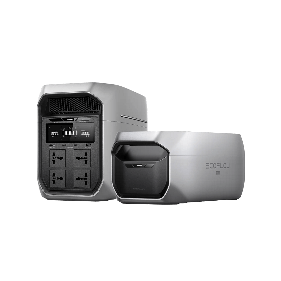 EcoFlow DELTA 3 Max Plus Portable Power Station with extra battery