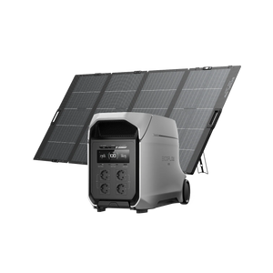 EcoFlow DELTA 3 Ultra Plus Portable Power Station with 400w solar panel