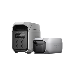 EcoFlow DELTA 3 Ultra Plus Portable Power Station with extra battery