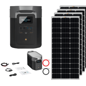 Picture of EcoFlow DELTA Max with 400w 12v Solar Panel Bundle