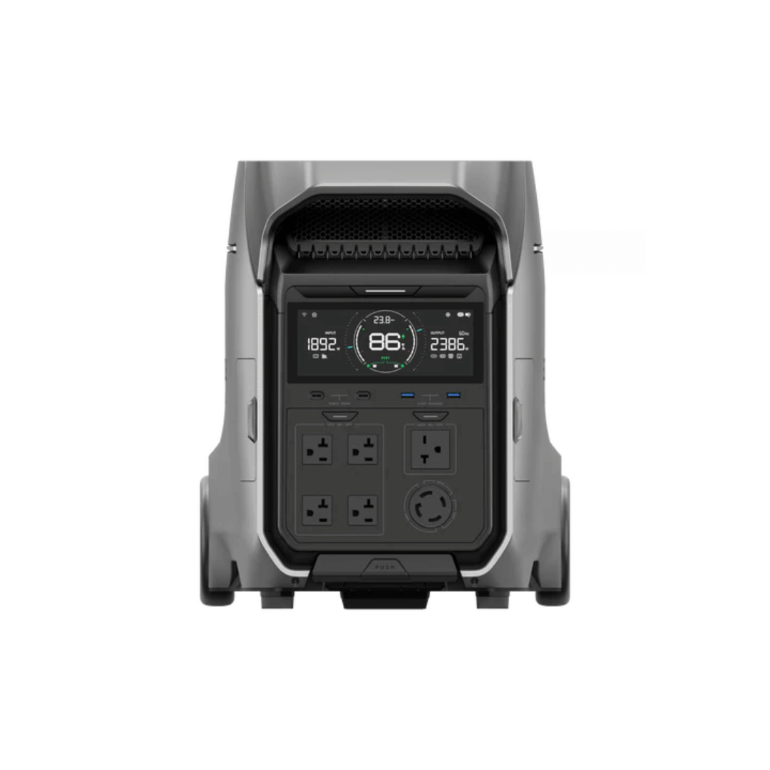 Picture of EcoFlow DELTA Pro 3 Portable Power Station Ports and Outlets