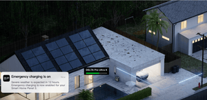 EcoFlow Delta Pro Ultra X emergency charging weather detection