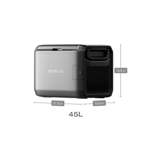 EcoFlow GLACIER Classic Portable Refrigerator 45L dimensions