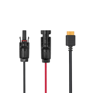 EcoFlow MC4-XT60 Cable connectors side by side