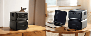 EcoFlow RIVER 3 Plus Extra Battery extra charging and recharging banner