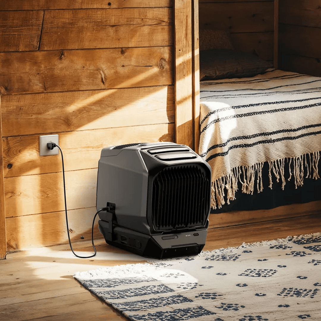EcoFlow WAVE 3 Portable Air Conditioner wall charging