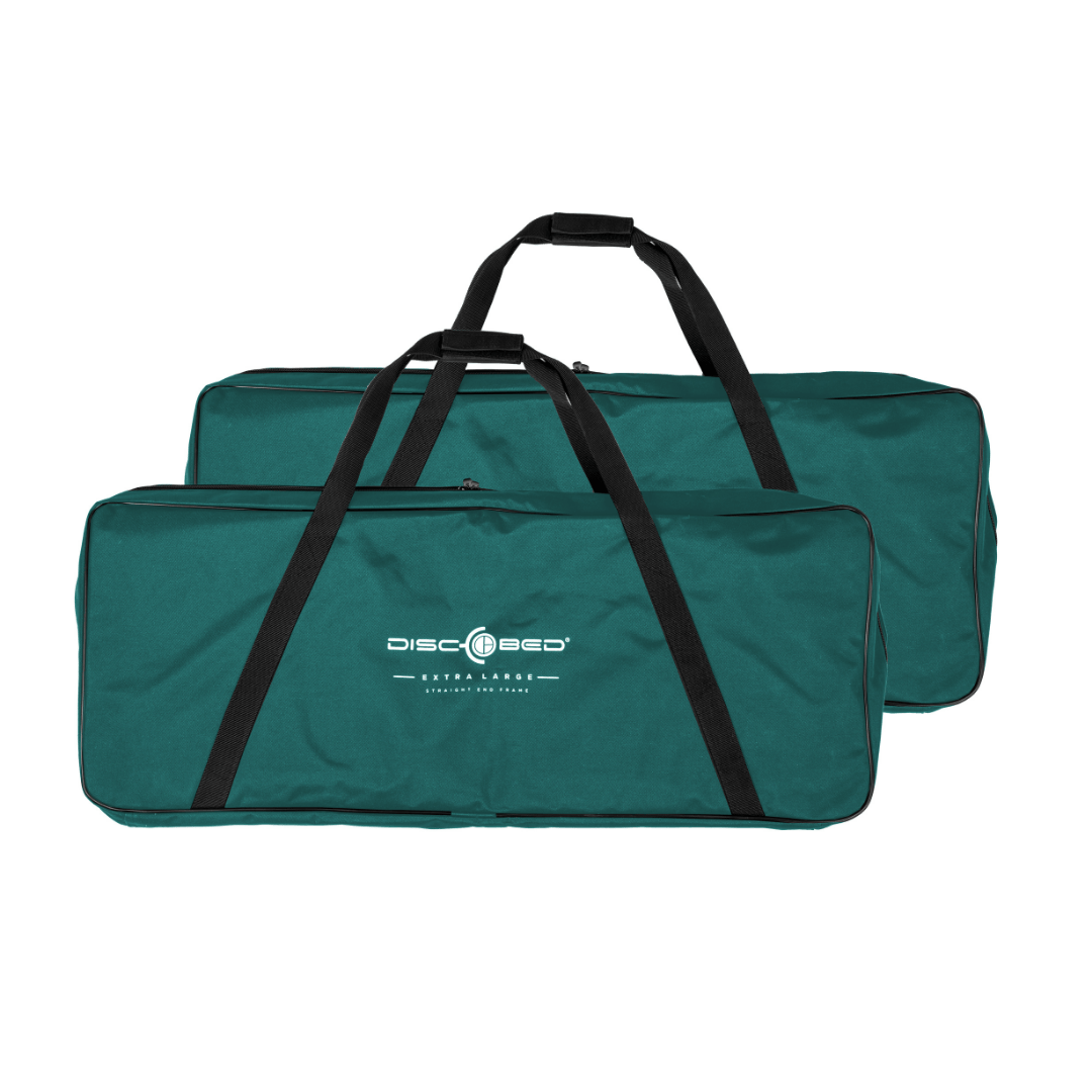 Extra Large Disc-O-Bed Portable Cot System bags