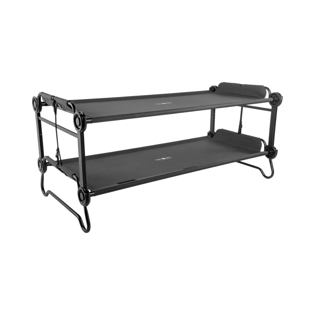 Extra Large Disc-O-Bed Portable Cot System black