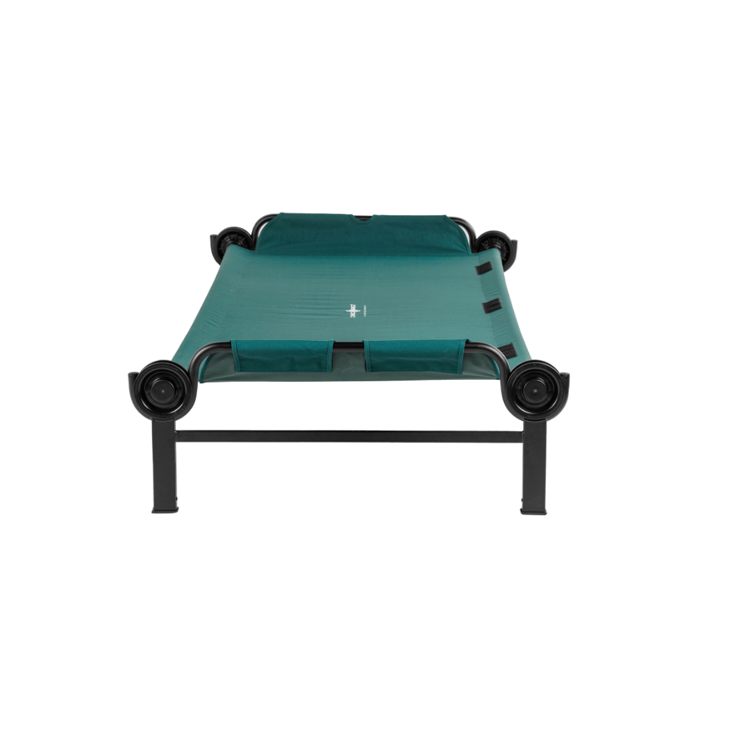 Extra Large Disc-O-Bed Single Camping Cot front view