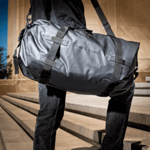 Faraday DRY Duffel Stealth Bag 55L capacity actual size