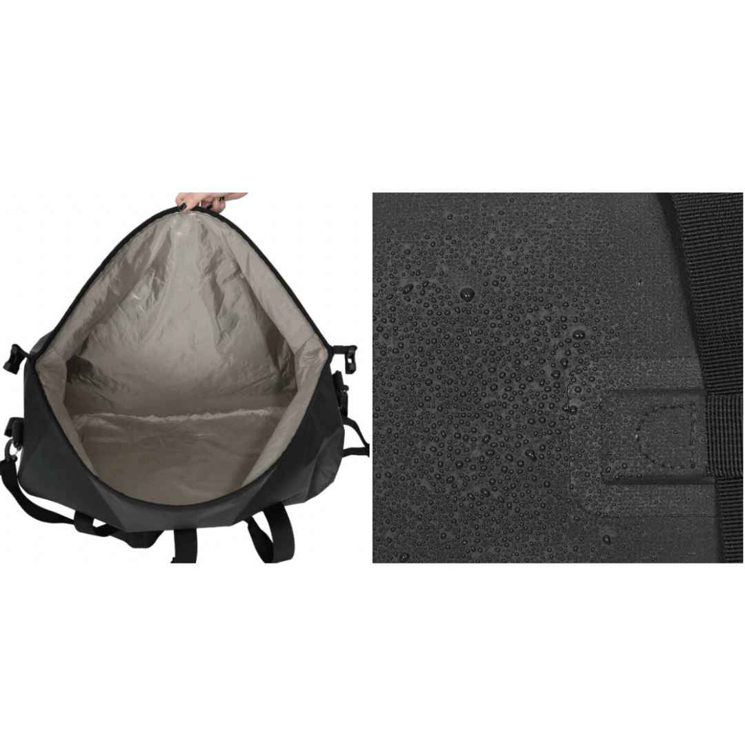 Faraday DRY Duffel Stealth Bag 55L capacity interior