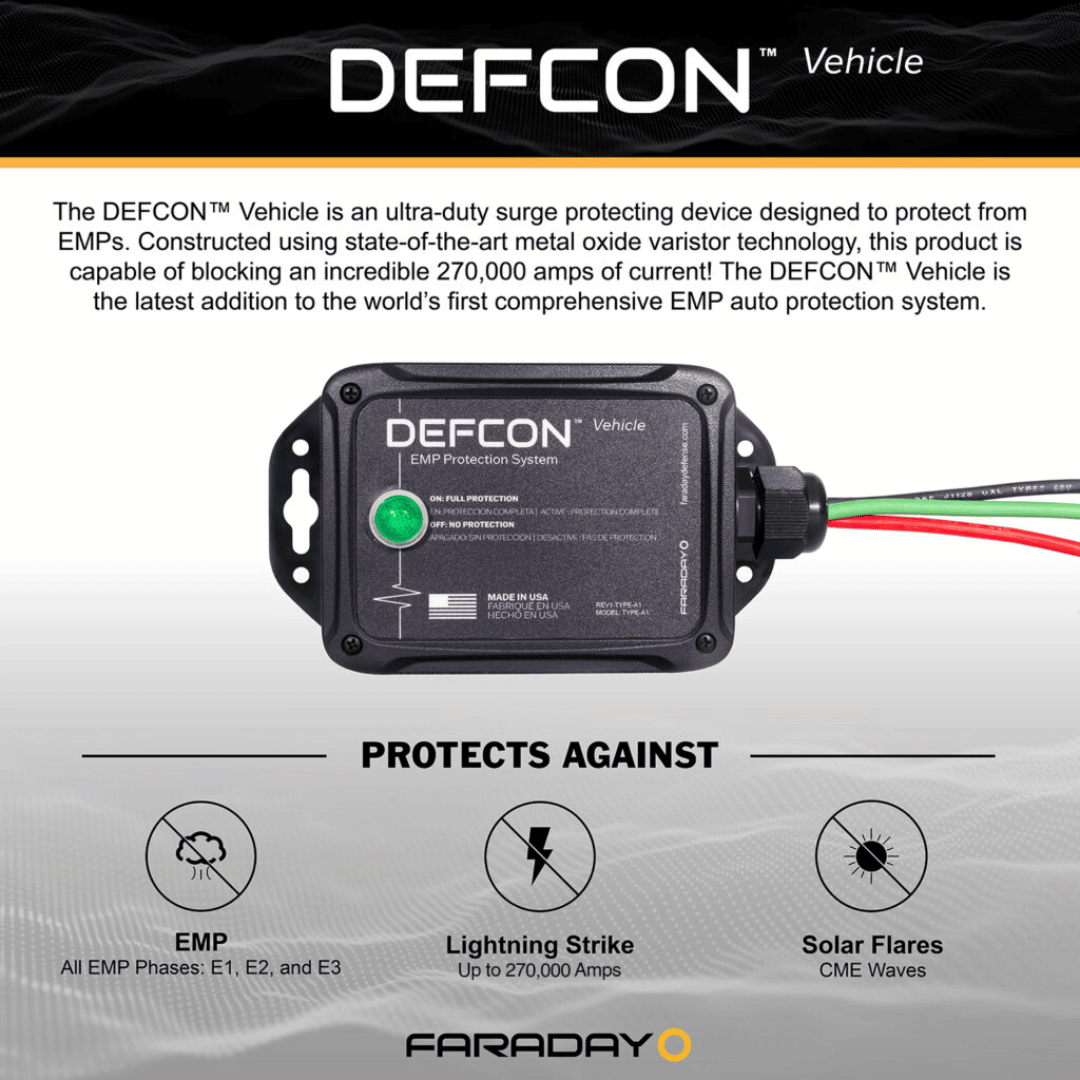 Faraday Defense DEFCON™ Vehicle Protection Kit