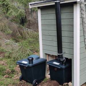 Picture of Green Toilet 120 Family Package Installed