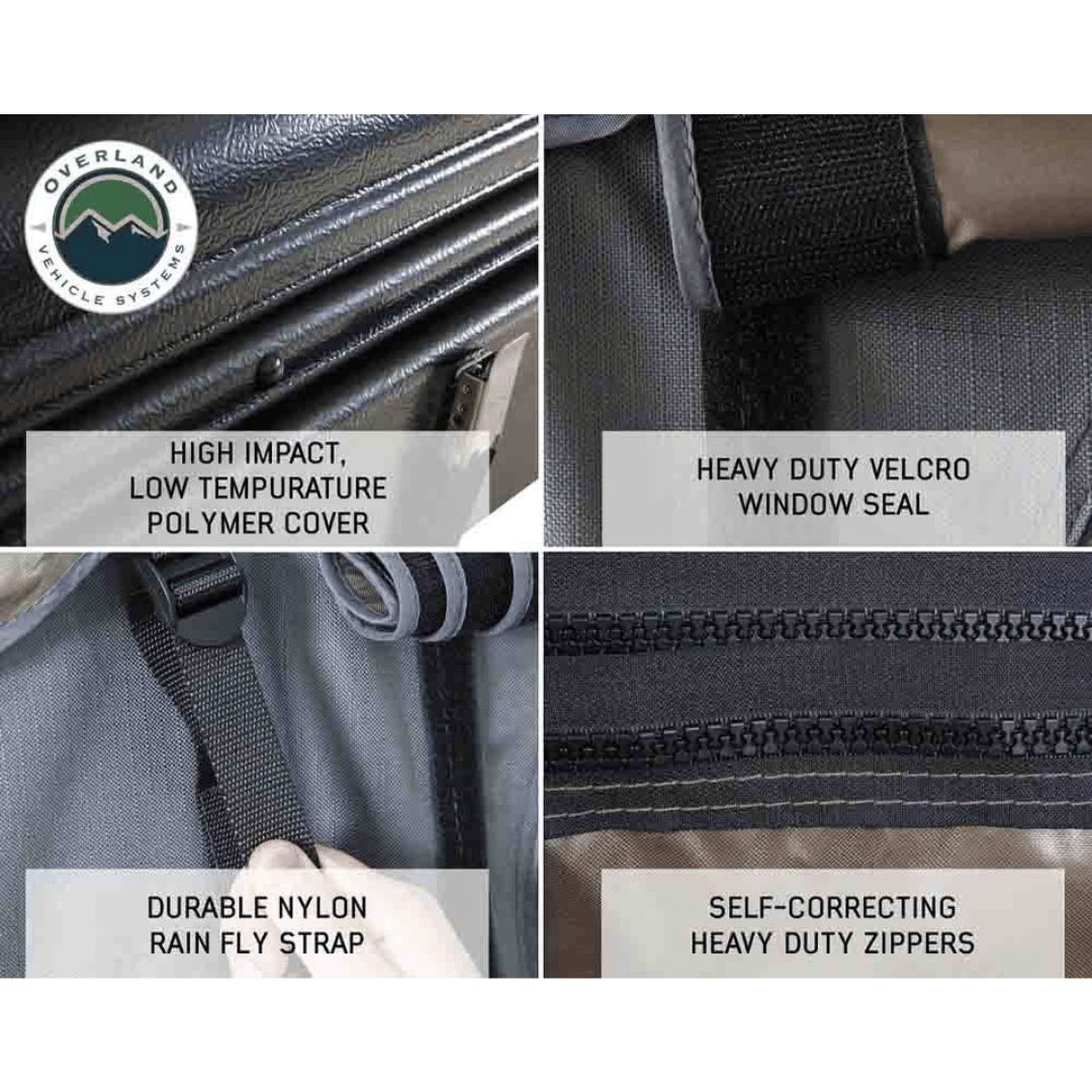 HD Bushveld Cantilever Hard Shell Roof Top Tent Storage Material